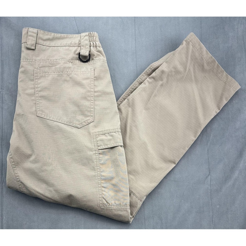 Free Soldier Pants Mens 36x32 Khaki Cargo Ripstop Hiking Tactical Utility